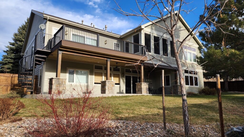 Portrait of a house.